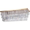 Ideal Lux - Lustră MARTINEZ, 8 x E14, 40 W, 230 V, aurie